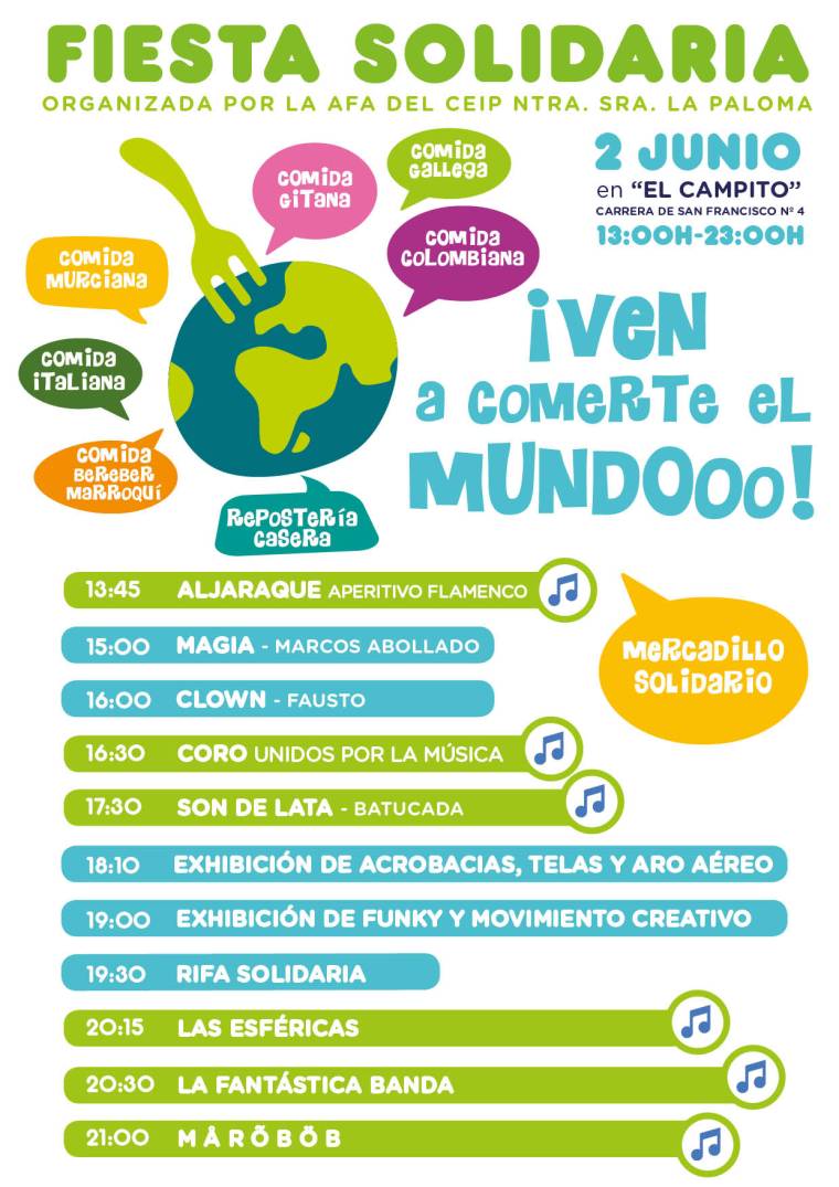 PROGRAMA FIESTA SOLIDARIA 2018